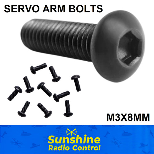 Servo arm bolts 8mm - bolts, thread