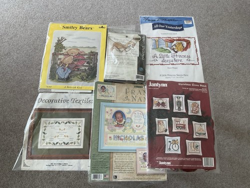 Cross stitch kit bundle 6 - cross,