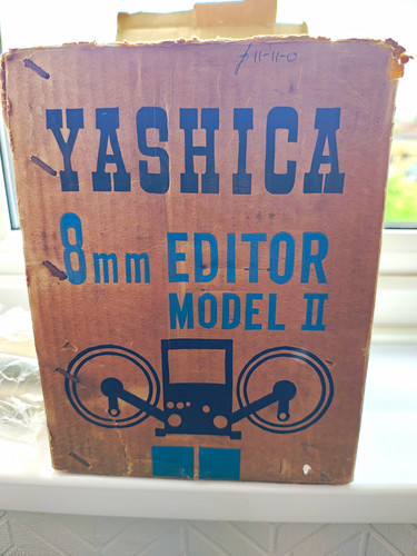 Yashica 8mm editor - model, ii