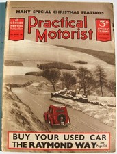 PRACTICAL MOTORIST 3 Dec 1938 Original Motoring Magazine