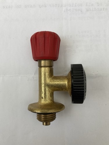 New campingaz cylinder valve - cylinder,