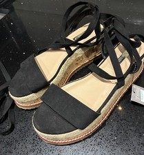 WOMENS WEDGE HEEL ESPADRILLE
