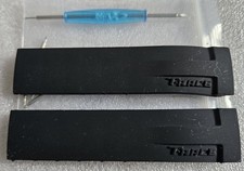 Genuine Tissot BLACK Watch Strap T-Race T048417A 21mm to 20mm Rubber