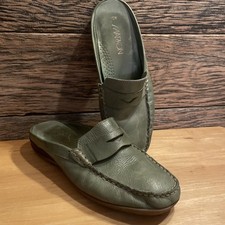 Markon Green Loafers Slip On