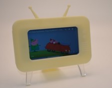 Mobile Phone TV Stand Choice of Colours Change Your Phone to a Free-Standing TV