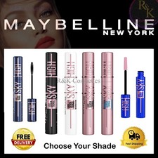 MAYBELLINE Lash Sensational Sky High Waterproof Black Brown Cosmic Blue Mascara