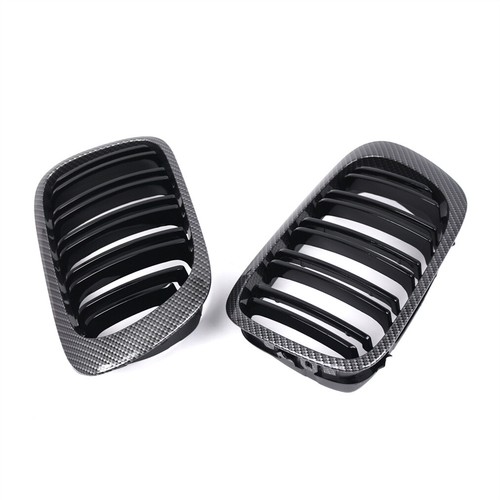 2pcs carbon fiber - front, kidney