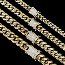 Miami Cuban Link Chain W. 1ct
