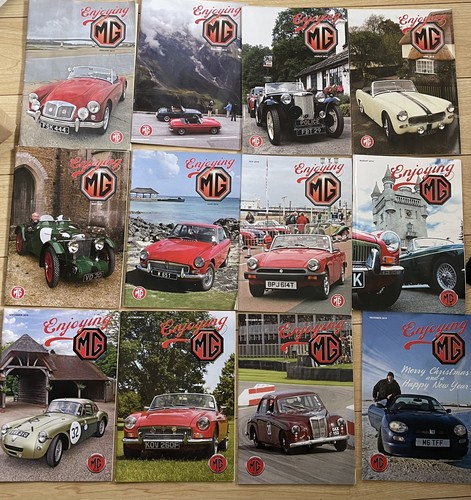Enjoying car magazines - enjoying, mg