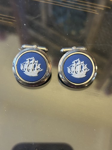 Wedgwood cufflinks jasper - cufflinks,
