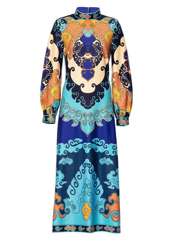 Sofia dress blue tone - sofia,