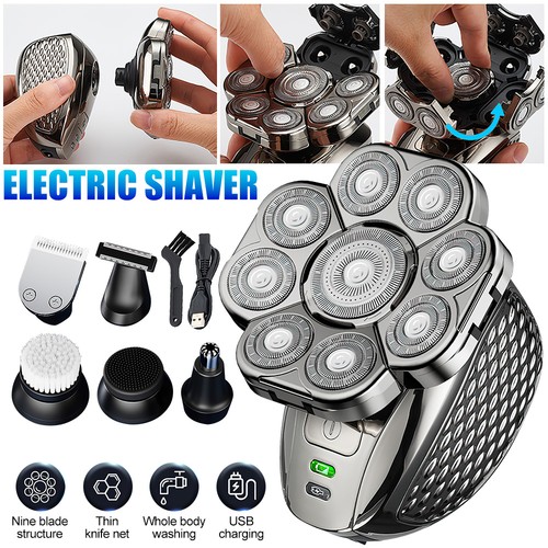 Bald head shavers electric - 9d,