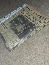 50 Daily Express WW2 Vintage
