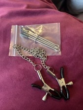 Fetish Bondage Adjustable Nipple Clamps Bundle