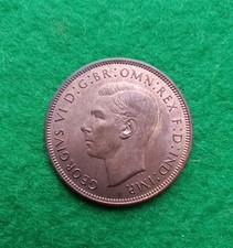 1947 George VI One Penny Coin 1d.