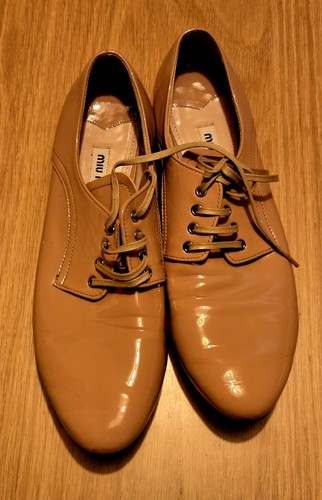 Miu patent leather - miu,