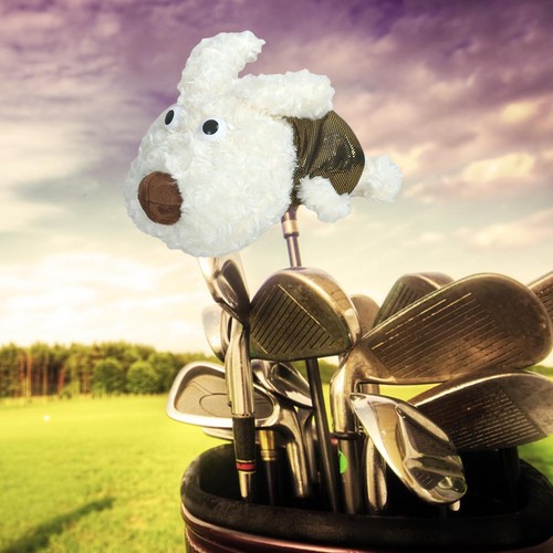 Golf club headcover - headcover, dog
