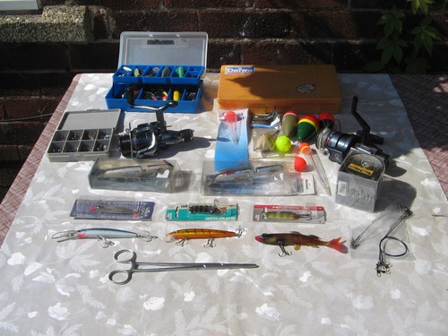 Pike fishing tackle job lot - pike,