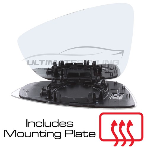 Wing mirror glass - glass, volkswagen