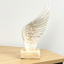Ornament for Living Room Angel Wing on Stand Abstract Art Statue Sculpture Gift