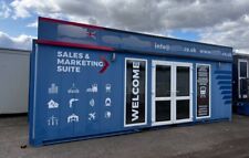 24ft Marketing Suite, Sales Centre, Site Cabin Bedroom Toilet Container Portable