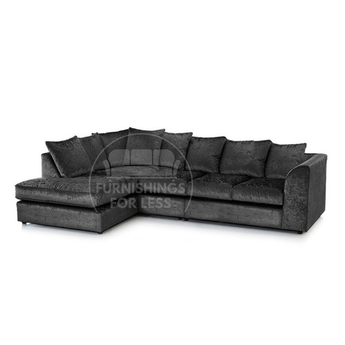 Crystal black corner - black,