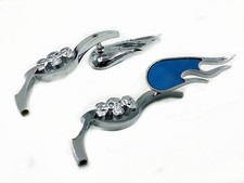 Skull Flame Rearview Side