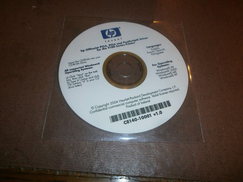 Printer software disc hp - hp,