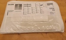 IKEA SKUBB 22X34X120CM White