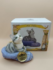 The Leonardo Collection Home Comforts Cat Figurine 10cm Tall