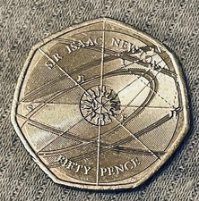 2017 Sir Isaac Newton 50p