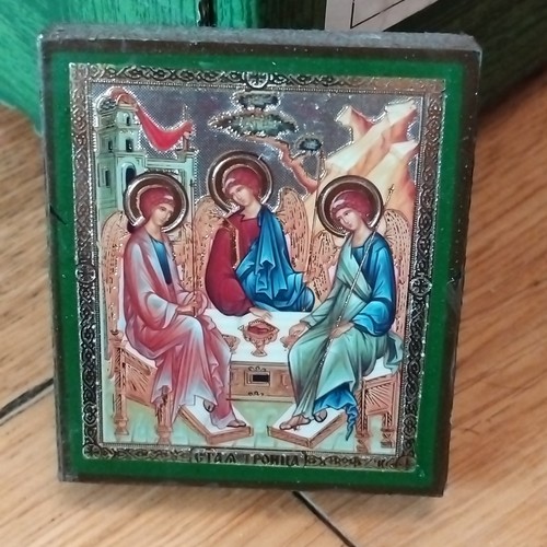 Russian orthodox icon wood - icon, on