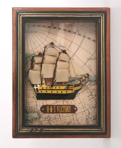 Framed hms victory nautical - framed,