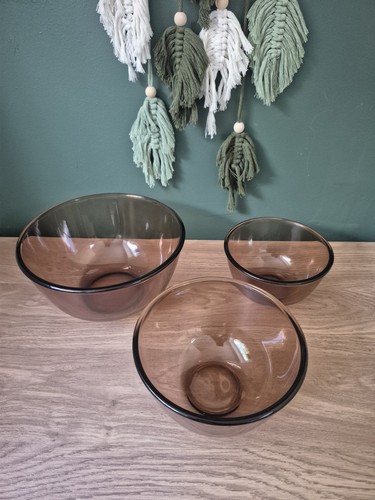 Vintage pyrex amber brown - pyrex,