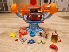 Octonauts Octopod with Captain Barnacles and Kwazii Action Figures