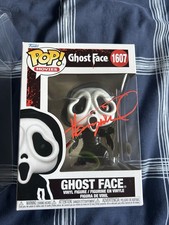 Ghost Face Funko Pop Signed By