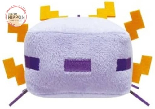 Minecraft axolotl blue plush - blue, k
