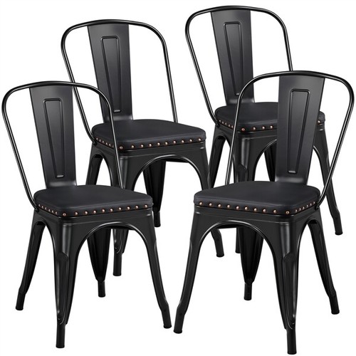 4pcs dining chairs indoor - 4pcs,