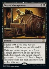 Waste Management ~ Commander: Streets of New Capenna [ NM ] [ Magic MTG ]
