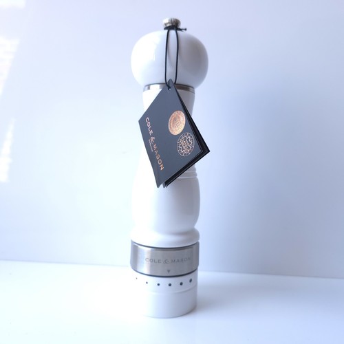 Cole and mason white grinder - and,