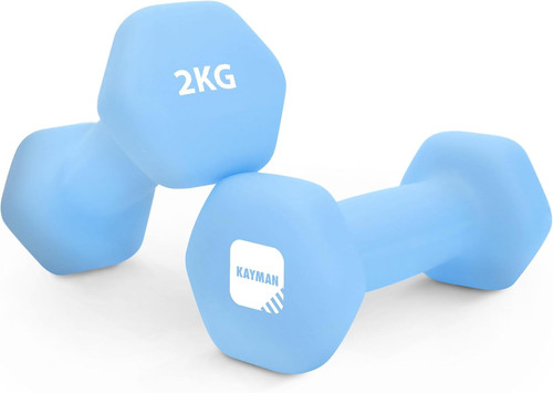 Neoprene dumbbells pair with - neoprene,