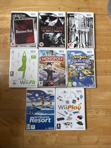 Nintendo wii gaming joblot - x,