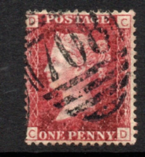 Queen victoria penny - victoria, red