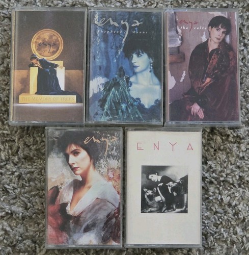 Enya lot cassette - 5, tapes