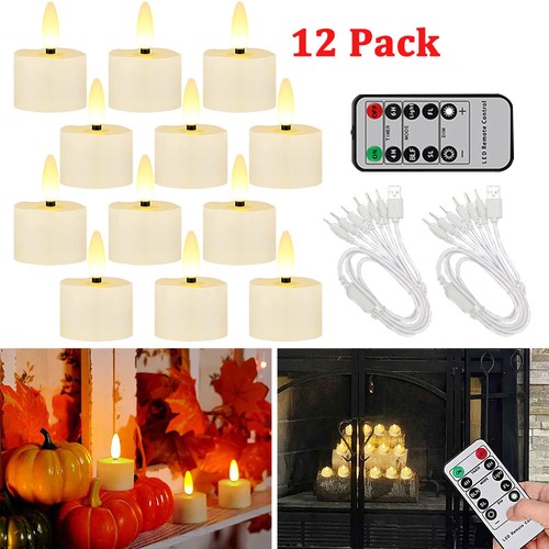 12x flameless flickering led - flameless,
