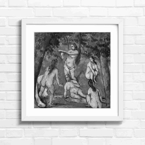 Five nude figures - nude,