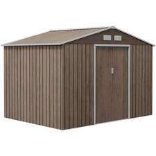 9 X 6Ft Metal Garden Shed