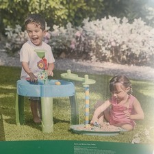 Kids Sand and Water Activity Table Children Outdooor Playset Toy NEW WITHOUT BOX