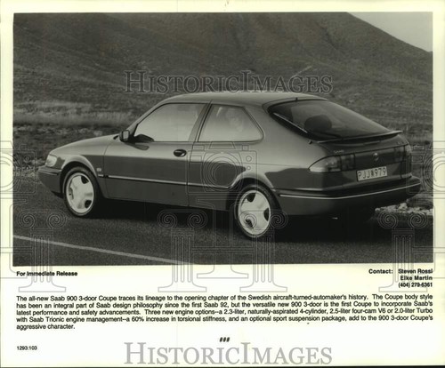 1994 press photo saab - press, saab's