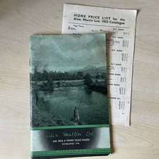ALEX MARTIN CATALOGUE 1952 FISHING TACKLE MAKERS Vintage Rods, Reels, Flies